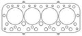 Cometic Gasket Cometic BMC 1275 A-Series .066in MLS Cylinder Head Gasket - 74mm Bore C4148-066