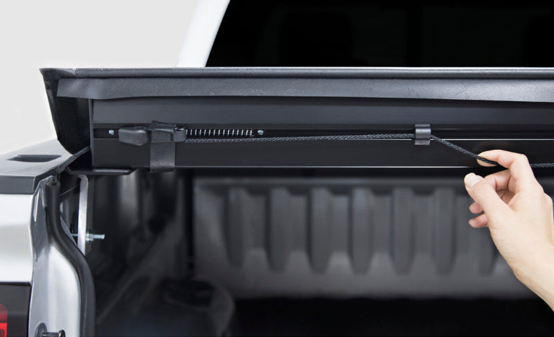 Access Lorado 04-15 Titan Crew Cab 5ft 7in Bed (Clamps On w/ or w/o Utili-Track) Roll-Up Cover 43159