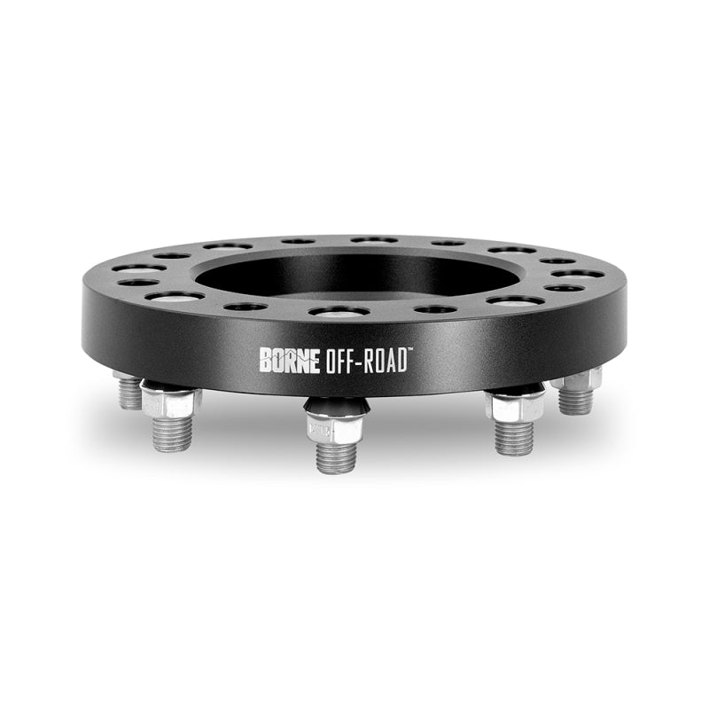 Borne Off-Road Wheel Spacers 8x165.1 116.7 38.1 M14 Blk BNWS-008-381BK