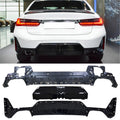 2023-2024 BMW G20 3-Series M340i MP Style Rear Diffuser Gloss Black