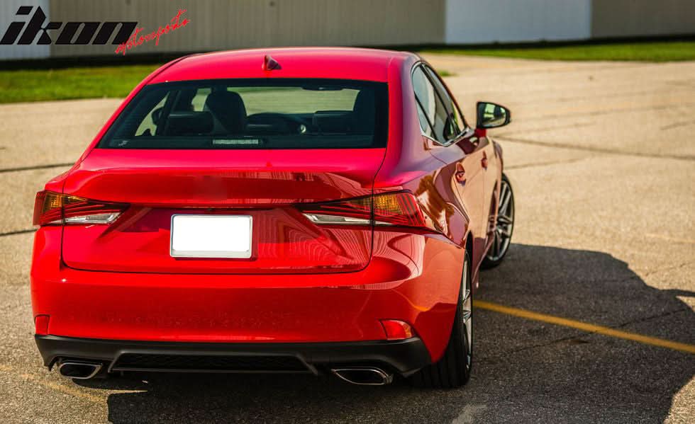 2014-2019 Lexus IS250 IS350 F Sport Only PP Rear Bumper Lip Diffuser