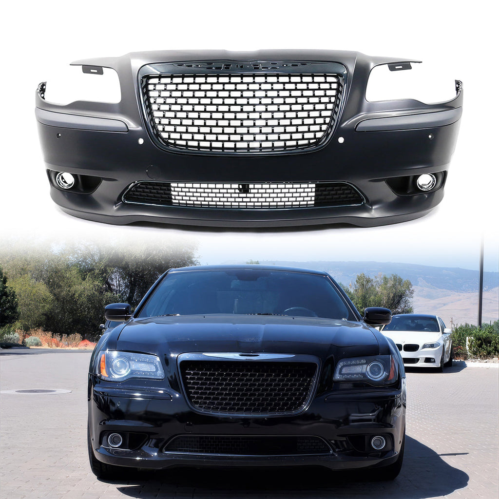 2011-2014 Chrysler 300 PP Front Bumper Cover Conversion Replacement