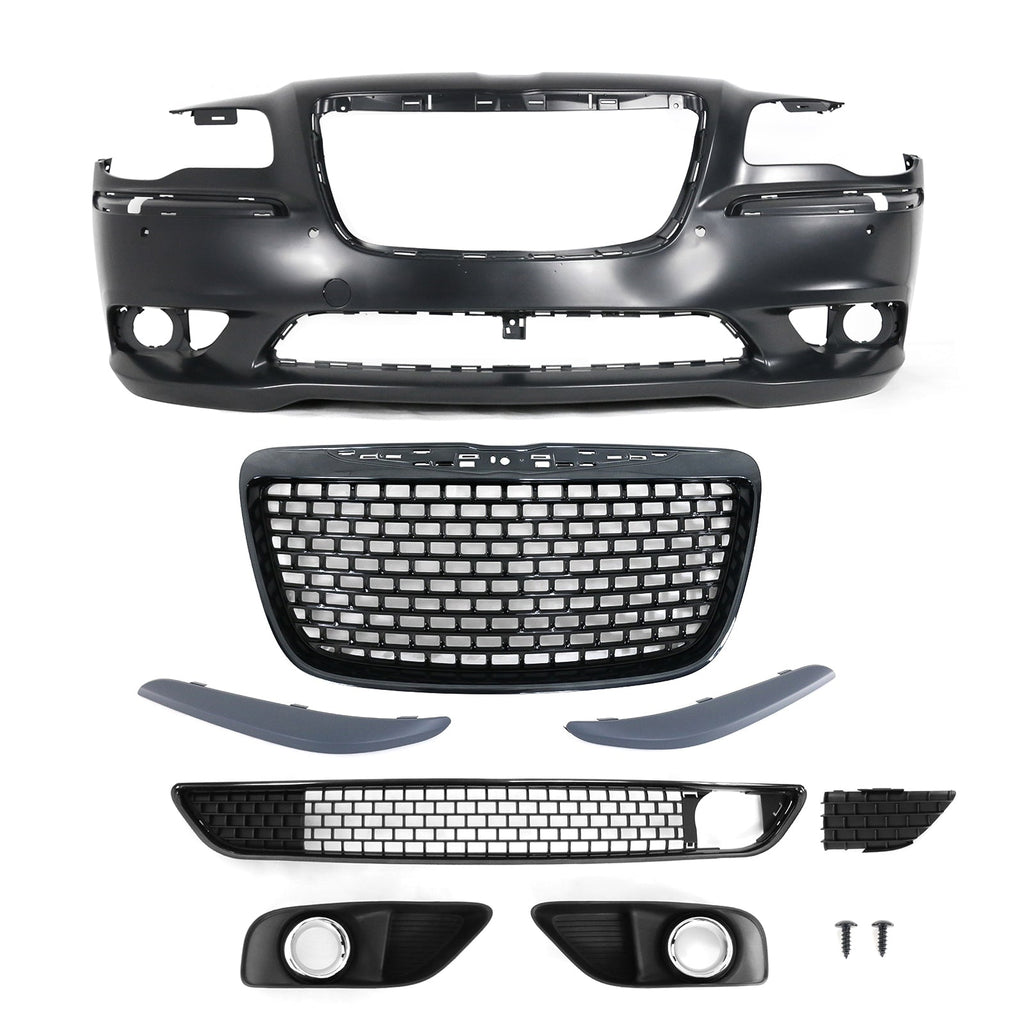 2011-2014 Chrysler 300 PP Front Bumper Cover Conversion Replacement