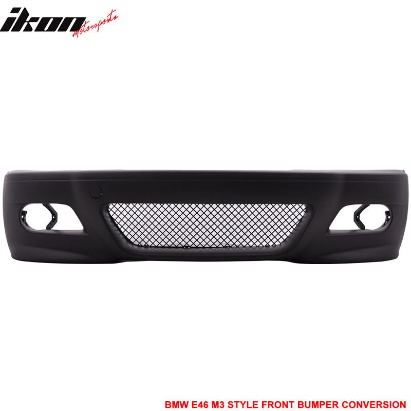 1999-2006 BMW E46 323i 325i 330i Sedan Front Bumper Cover Conversion