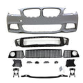 Fits 11-16 5-Series F10 M-T Msport Front Bumper Fog Cover Conversion