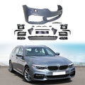 Fits 17-20 BMW G30 MT Front Bumper Fog Cover Grille - PP