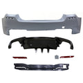 2011-2016 BMW F10 M5 Style Twin Outlet Rear Bumper Conversion
