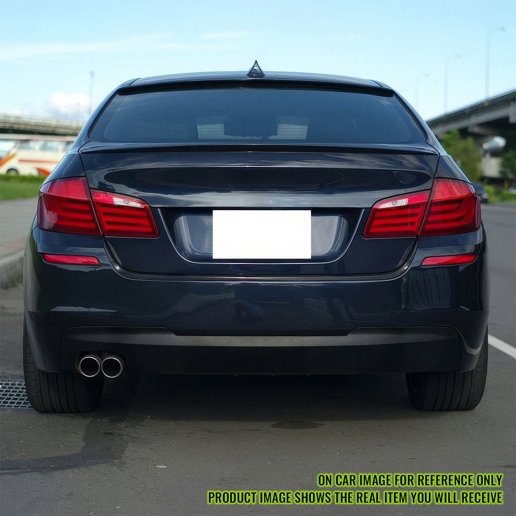 2011-2016 BMW F10 5-Series MTech Style Single Outlet Rear Bumper Cover
