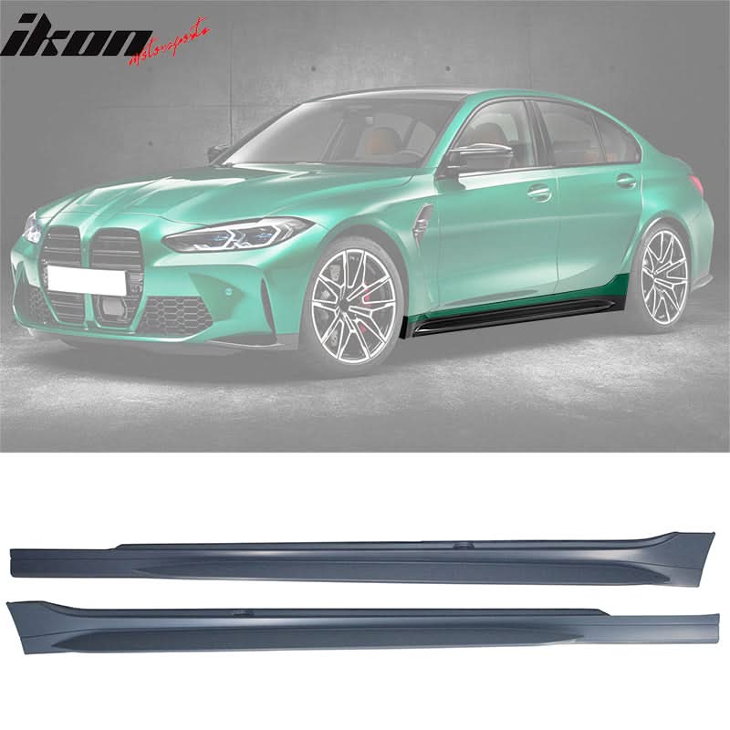 2019-2023 BMW G20 M3 Style Front Rear Bumper for Round Tips&Side Skirt