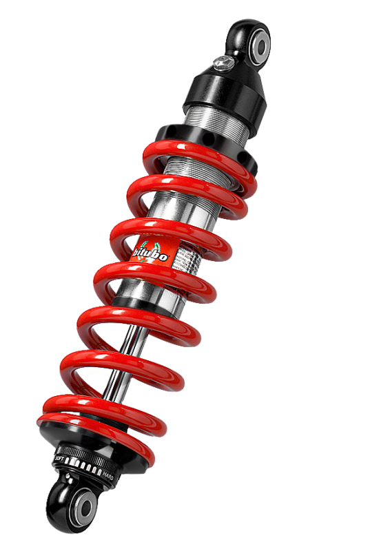 Bitubo Suspension Bitubo XZE0 Monoshocks Adjustable: Spring Preload, Rebound, Red Spring S0050XZE01