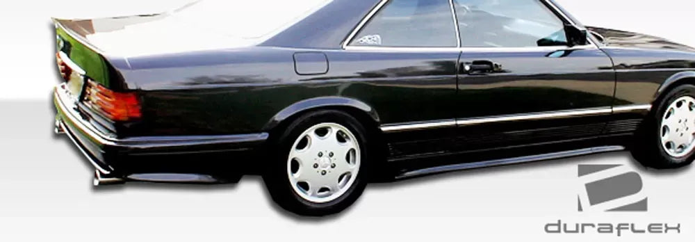 Duraflex AMG Look Rear Bumper Cover Compatible With 1981-1991 Mercedes S Class - 1 Piece