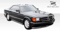 Duraflex AMG Look Side Skirts Compatible With 1981-1991 Mercedes S Class - 4 Piece