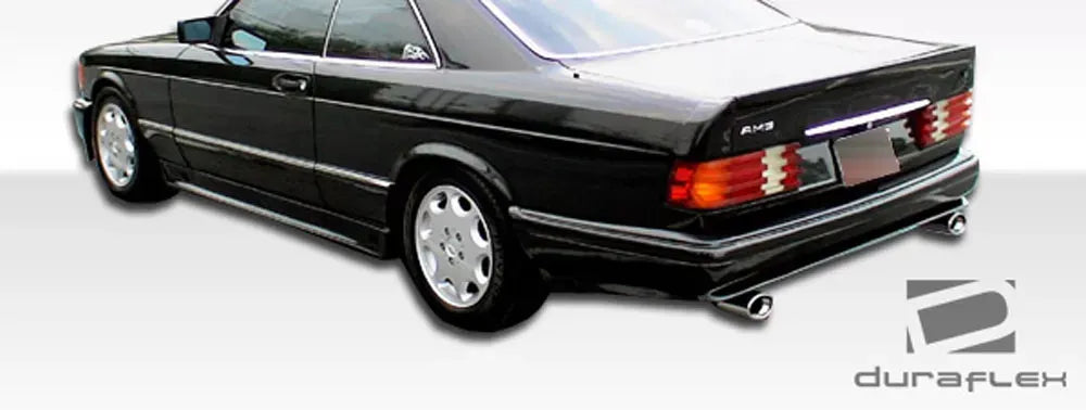 Duraflex AMG Look Side Skirts Compatible With 1981-1991 Mercedes S Class - 4 Piece