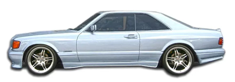 Duraflex AMG Look Wide Body Front Fenders Compatible With 1981-1991 Mercedes S Class - 2 Piece