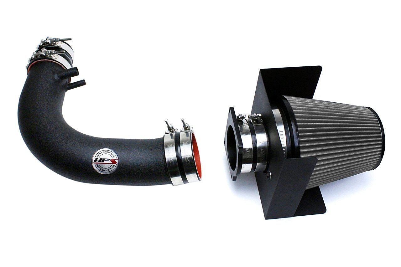 HPS Performance HPS Shortram Air Intake Kit 2001-2003 Ford Lobo 5.4L V8, Includes Heat Shield, 827-540