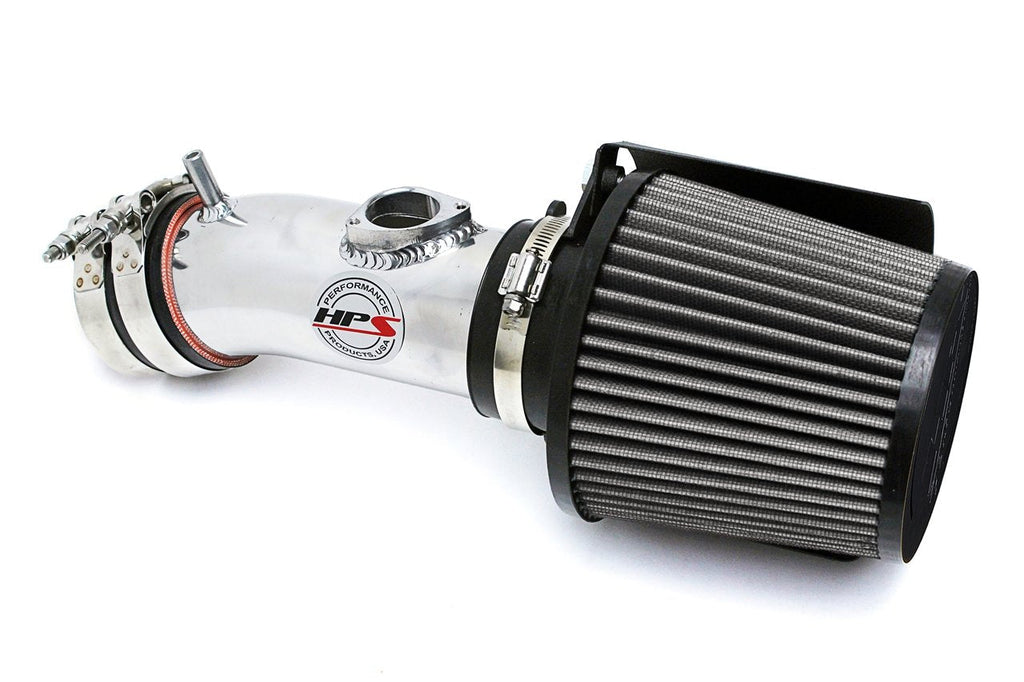 HPS Performance HPS Shortram Air Intake Kit 2014-2017 Mazda Mazda6 2.5L Skyactiv, Includes Heat Shield, 827-547