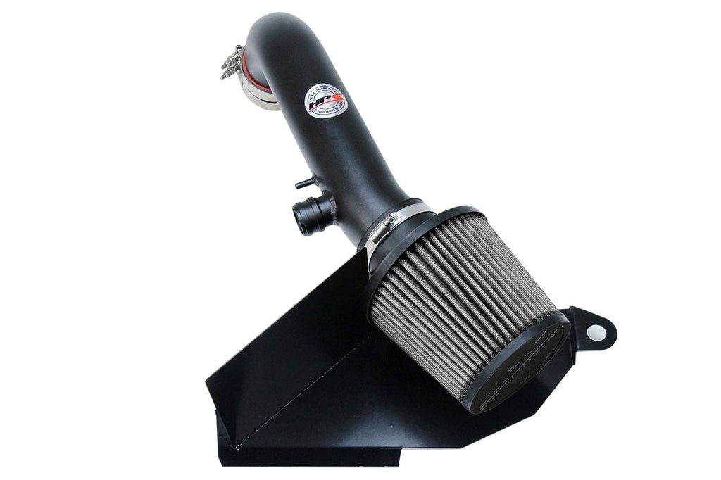 HPS Performance Products Shortram Air Intake Kit 2016-2017 Audi TT Quattro 2.0T TFSI Turbo, Includes Heat Shield, Black