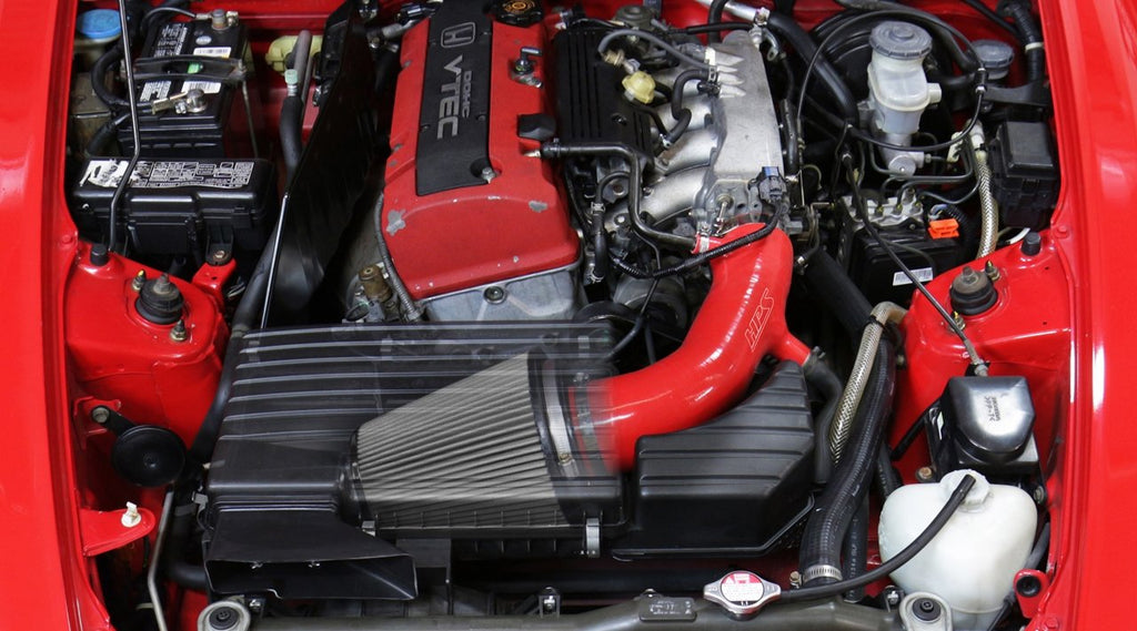 HPS Shortram Air Intake Kit 2000-2003 Honda S2000 AP1 2.0L, Blue