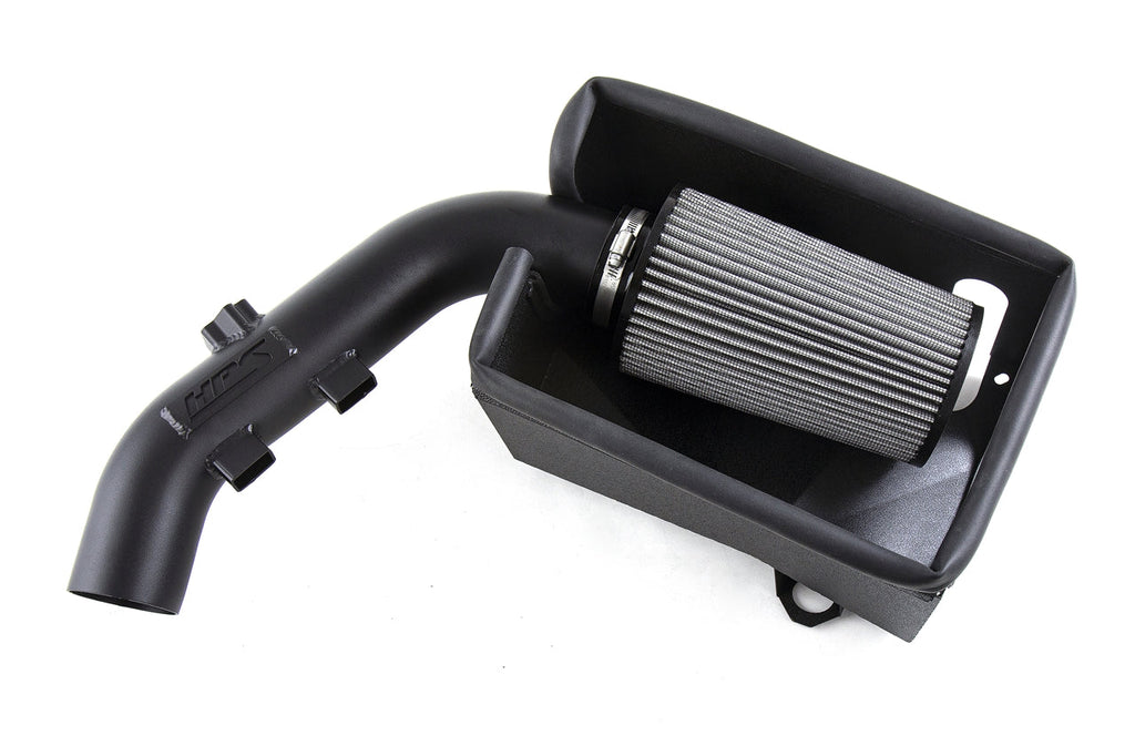 HPS Performance HPS Shortram Air Intake Kit with Heat Shield 2012-2019 BMW 640i 3.0L Turbo N55, 827-698