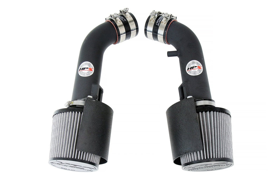 HPS Performance HPS Shortram Air Intake Kit Infiniti 2008-2013 G37 3.7L V6, Includes Heat Shield, 827-706