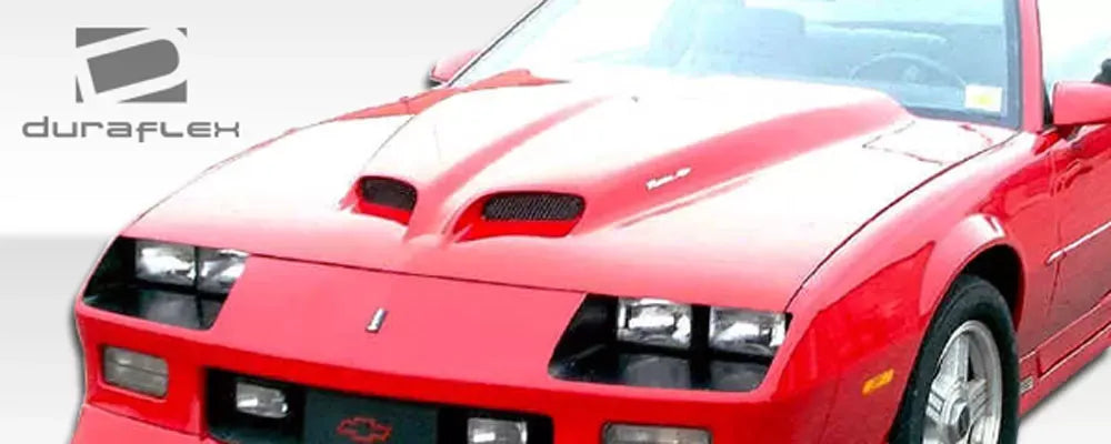 Duraflex WS-6 Hood Compatible With 1982-1992 Chevrolet Camaro - 1 Piece