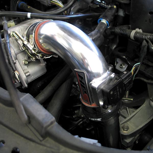 HPS Cold Air Intake Kit 2003-2009 Mazda Mazda3 2.0L 2.3L Non Turbo, Converts to Shortram, Black