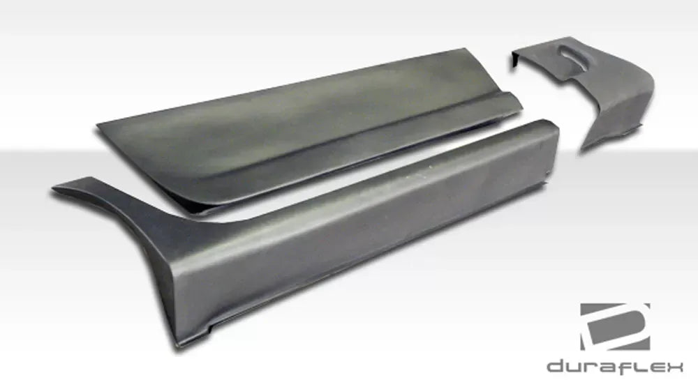 Duraflex C5 Conversion Side Skirts Compatible With 1984-1996 Chevrolet Corvette - 6 Piece