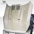 Duraflex Twin Turbo Hood Compatible With 1985-1996 Chevrolet Corvette - 1 Piece