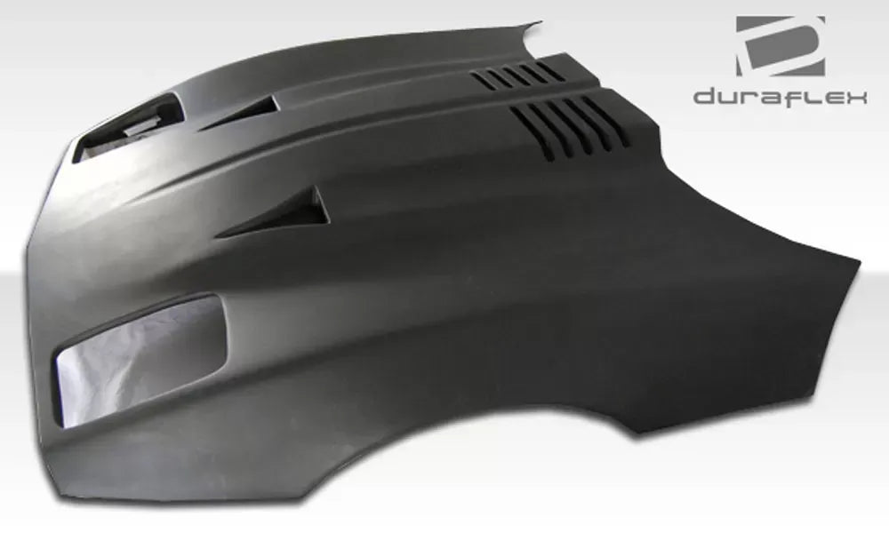 Duraflex Twin Turbo Hood Compatible With 1985-1996 Chevrolet Corvette - 1 Piece