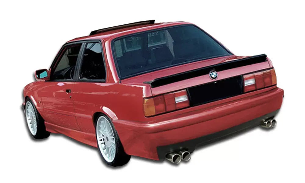 Duraflex CSL Look Rear Bumper Cover Compatible With 1984-1991 BMW 3 Series - 1 Piece
