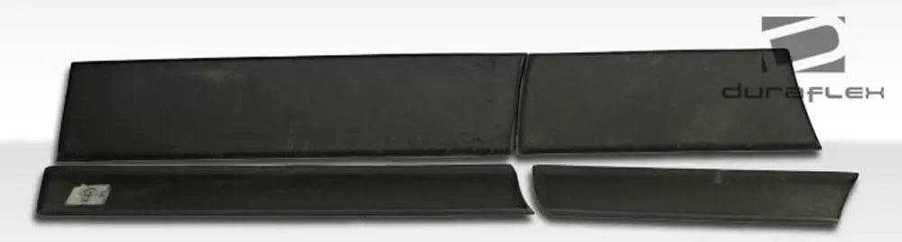 Duraflex Evo 2 Wide Body Door Caps Compatible With 1984-1993 Mercedes 190 - 4 Piece