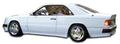 Duraflex AMG Look Side Skirts Compatible With 1986-1995 Mercedes E Class 2DR - 2 Piece