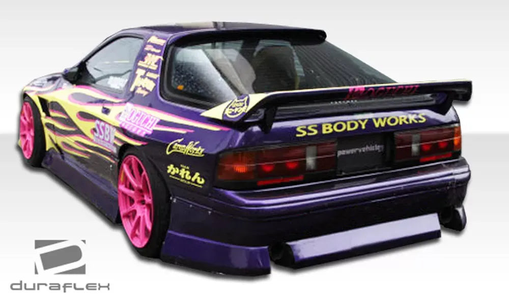 Duraflex B-Sport Side Skirts Compatible With 1986-1991 Mazda RX7 - 2 Piece