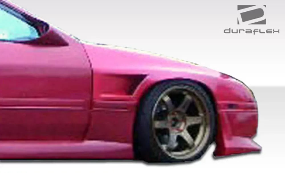 Duraflex M-1 Front Fenders Compatible With 1986-1991 Mazda RX7 - 2 Piece