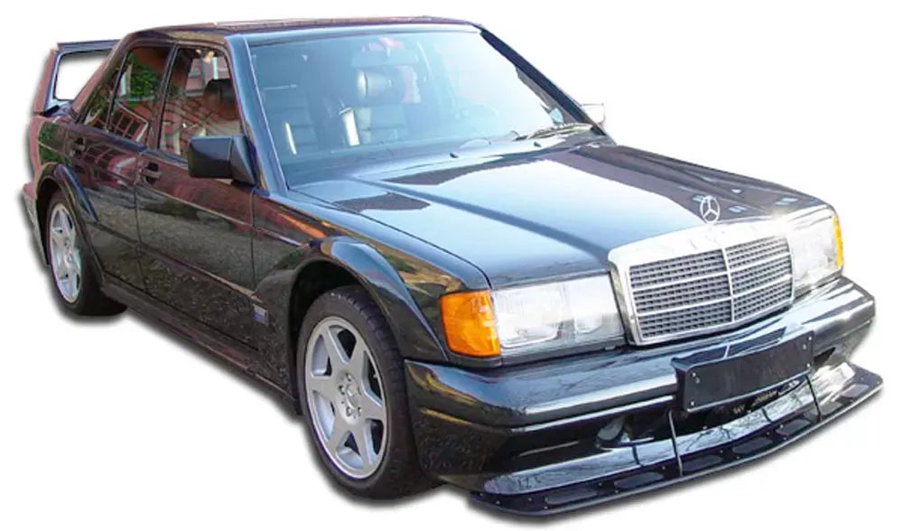 Duraflex Evo 2 Wide Body Front Bumper Cover Compatible With 1984-1993 Mercedes 190 - 1 Piece