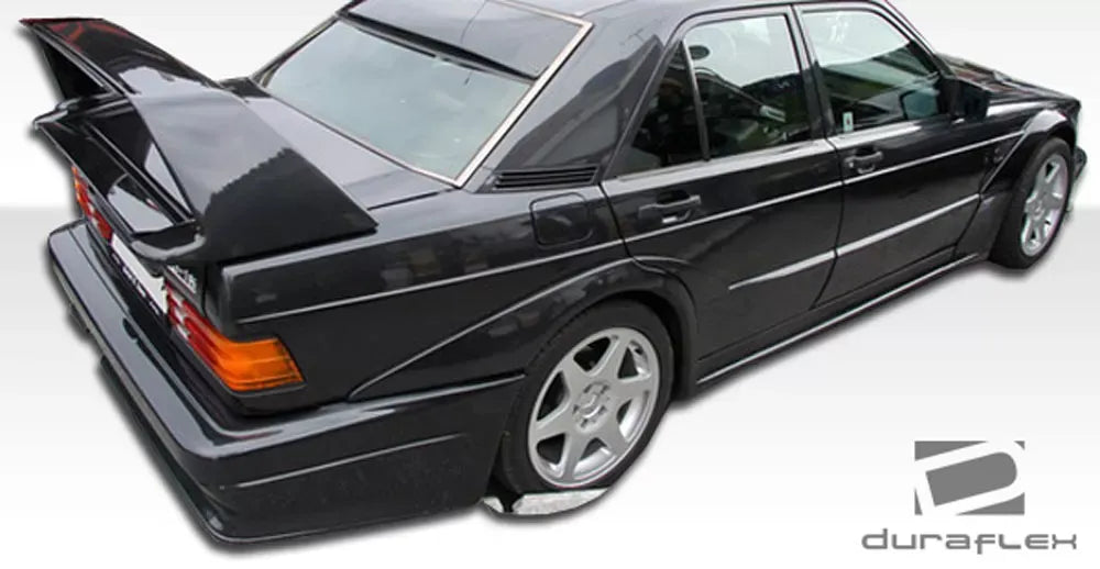 Duraflex Evo 2 Wide Body Door Caps Compatible With 1984-1993 Mercedes 190 - 4 Piece