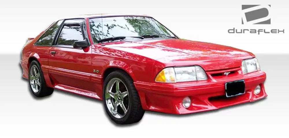 Duraflex Cobra R Side Skirts Compatible With 1979-1993 Ford Mustang - 2 Piece