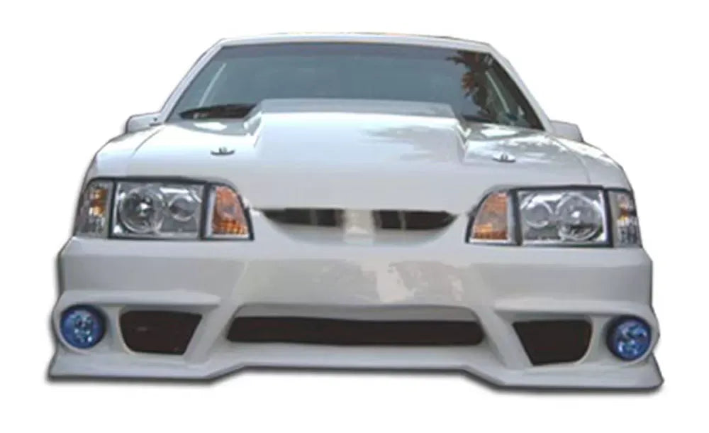 Duraflex GTX Front Bumper Cover Compatible With 1987-1993 Ford Mustang - 1 Piece