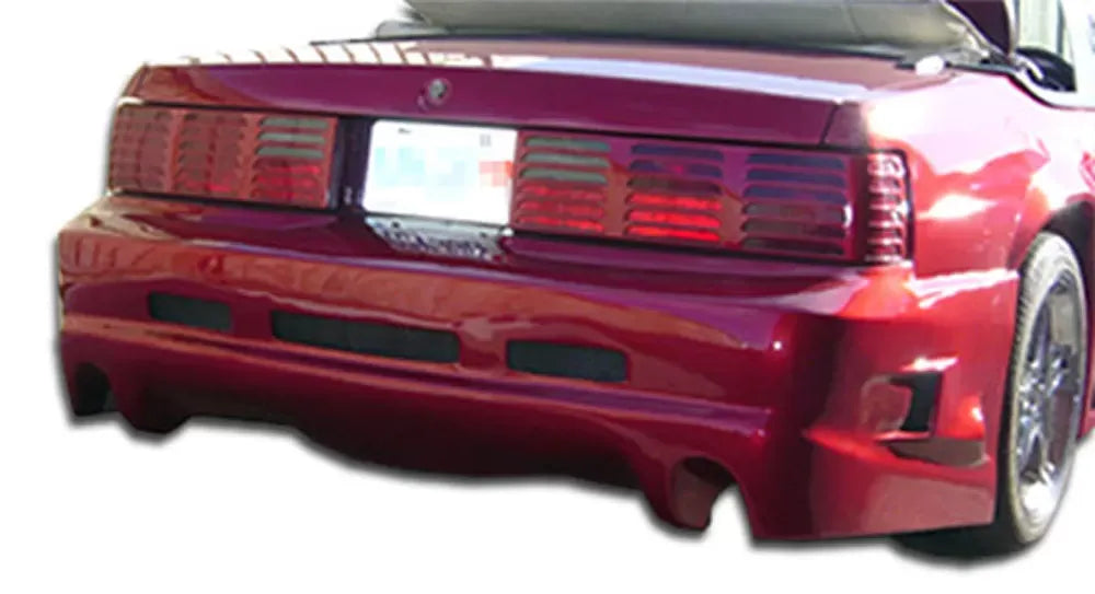 Duraflex GTX Rear Bumper Cover Compatible With 1979-1993 Ford Mustang - 1 Piece