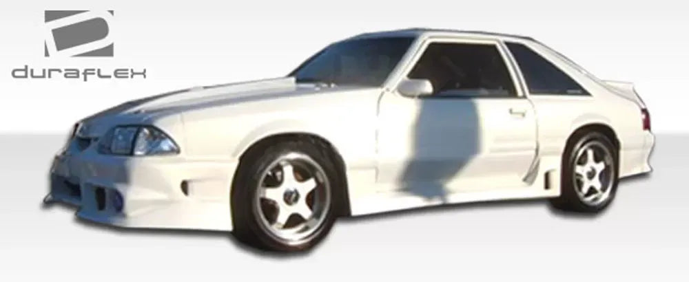 Duraflex GTX Side Skirts Compatible With 1979-1993 Ford Mustang - 2 Piece