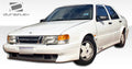 Duraflex Turbo Look Side Skirts Compatible With 1986-1991 Saab 9000 - 2 Piece