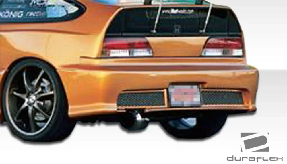 Duraflex Type M Rear Bumper Cover Compatible With 1988-1991 Honda CRX - 1 Piece