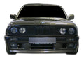 Duraflex M-Tech Front Bumper Cover Compatible With 1988-1991 BMW 3 Series - 2 Piece