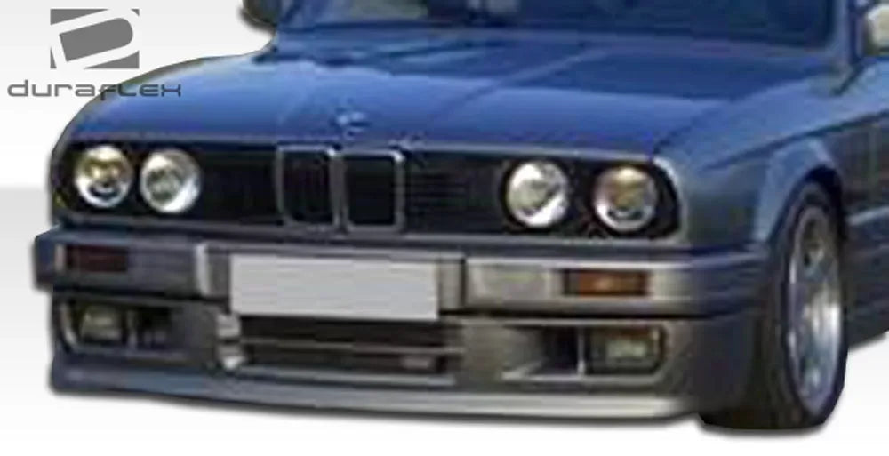Duraflex M-Tech Front Bumper Cover Compatible With 1988-1991 BMW 3 Series - 2 Piece