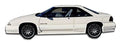 Duraflex Racer Side Skirts Compatible With 1988-1991 Pontiac Grand Prix - 2 Piece