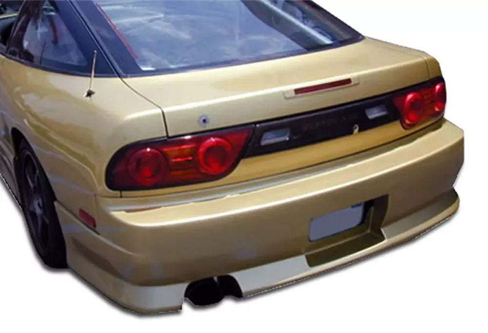 Duraflex M-1 Rear Bumper Cover Compatible With 1989-1994 Nissan 240SX - 1 Piece