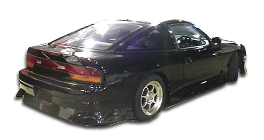 Duraflex Type U Rear Bumper Cover Compatible With 1989-1994 Nissan 240SX S13 HB - 1 Piece