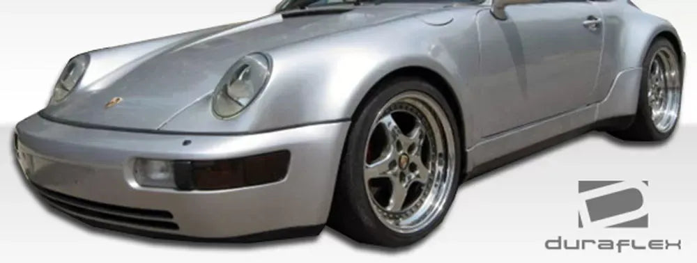Duraflex Turbo Look Side Skirts Compatible With 1989-1994 Porsche 964 - 2 Piece