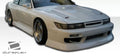 Duraflex B-Sport Wide Body Front Bumper Cover Compatible With 1989-1994 Nissan S13 Silvia - 1 Piece