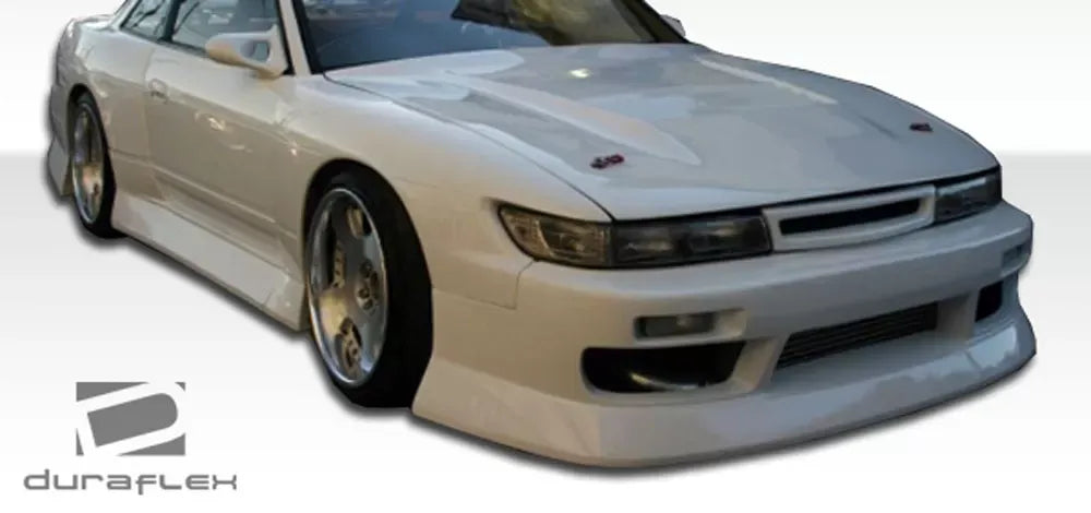 Duraflex B-Sport Wide Body Front Bumper Cover Compatible With 1989-1994 Nissan S13 Silvia - 1 Piece